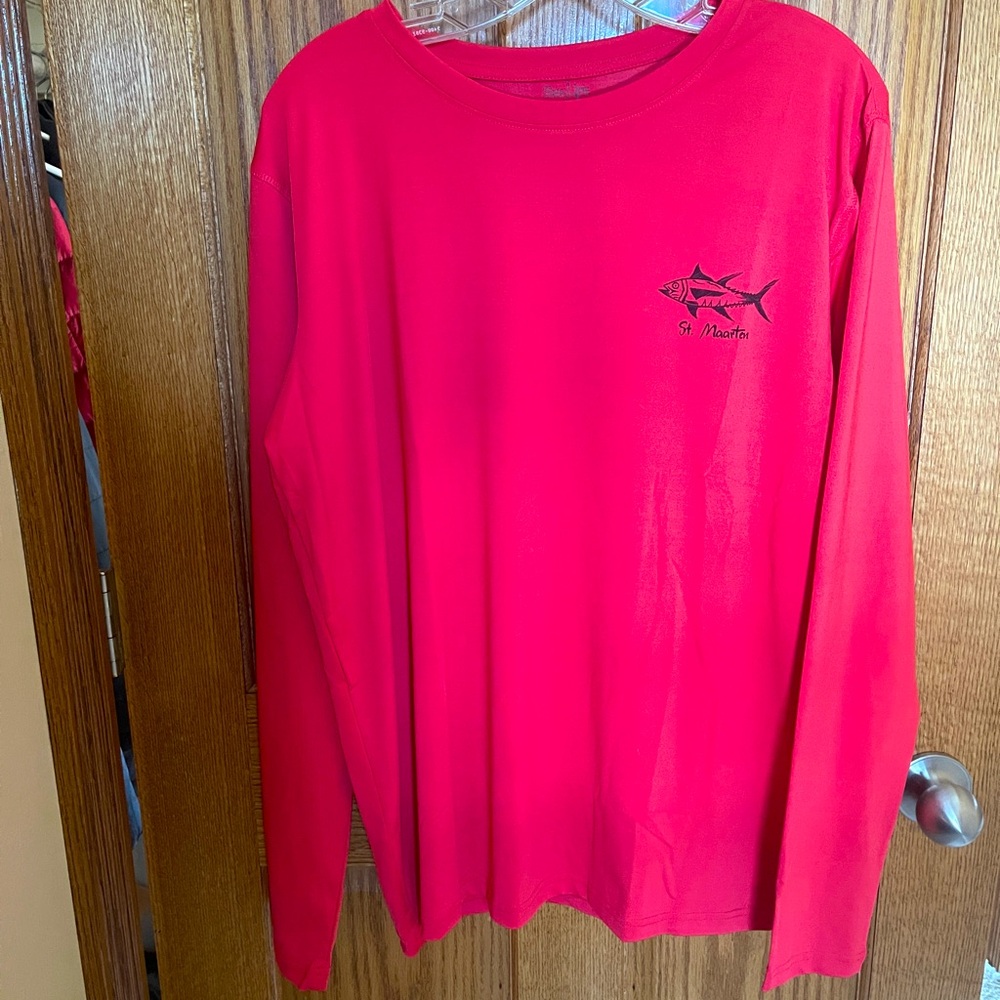 NWT Large Sea Life Performance 50+ Top